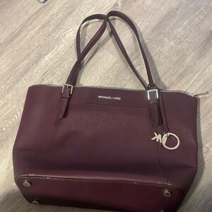 Michael Kors Deep Burgundy Tote